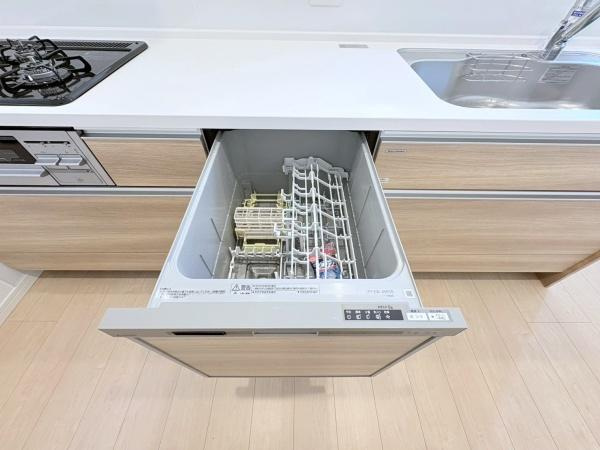 川崎市中原区井田２丁目の新築一戸建のキッチン