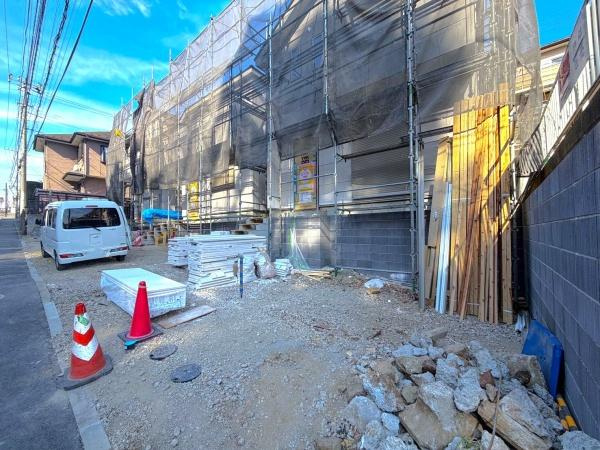 藤沢市大鋸の新築一戸建の駐車場