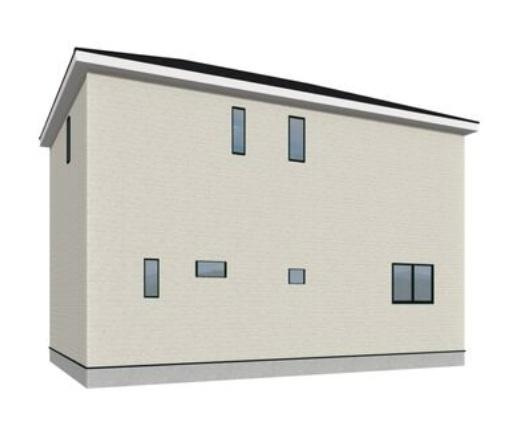 和歌山市松江北第4-2号棟　新築戸建の完成予想図