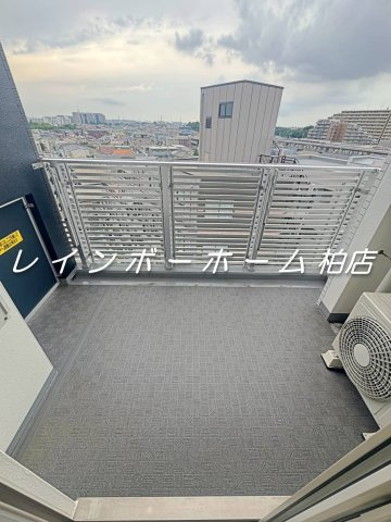 ▶非対面対応◀接客・申込・契約オンライン！LINE×相談可！のバルコニー|外からの目が気にならないバルコニーで洗濯物が干せます