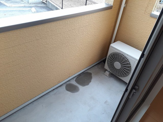 アビタシオンⅡのバルコニー