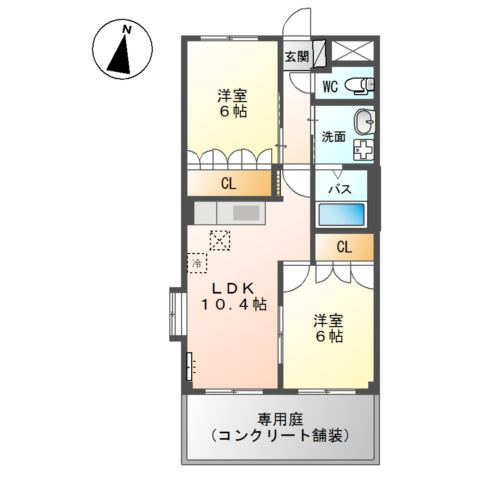 【間取り】 | ソレイユ