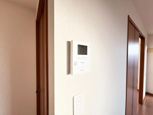ソレイユの内装|カメラ付インターホン