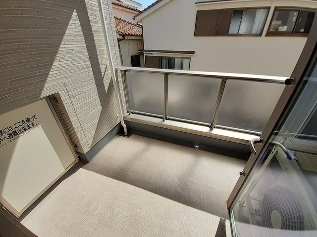 アルモニーメゾンのバルコニー