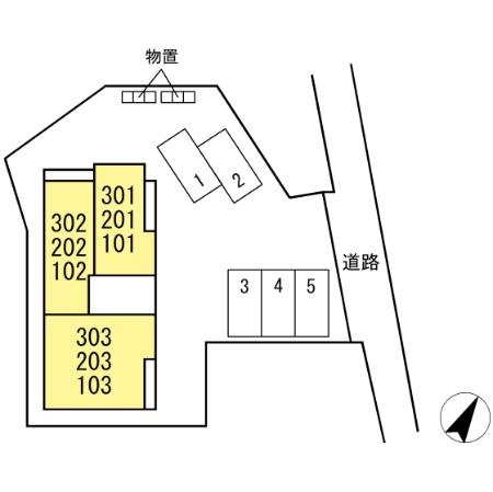 セルメイユールの区画図|写真は同じ大和ハウス施工の最近の物です。参考にご覧ください。