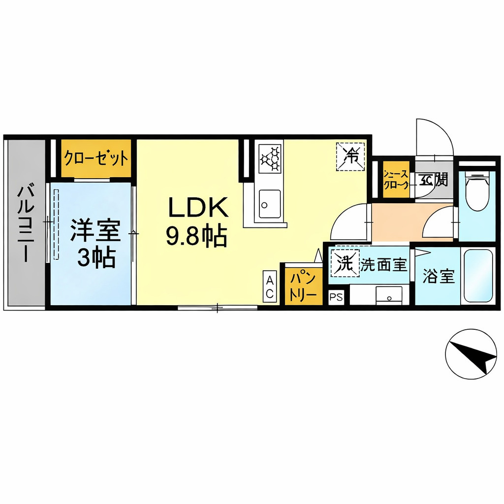 セルメイユールの間取り