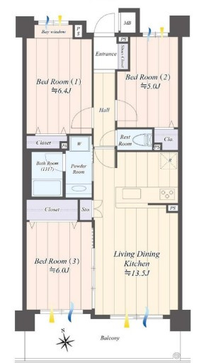 コスモ三ツ沢ガーデン山の画像