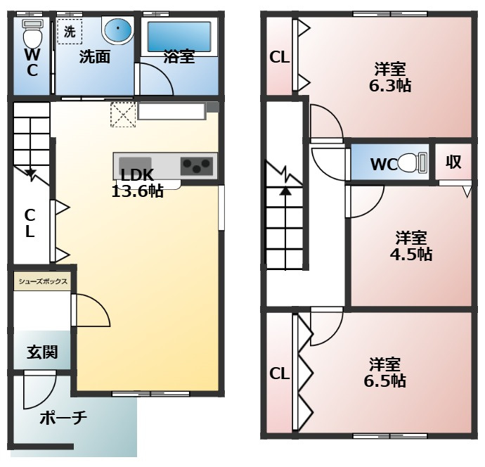 リアン7の間取り