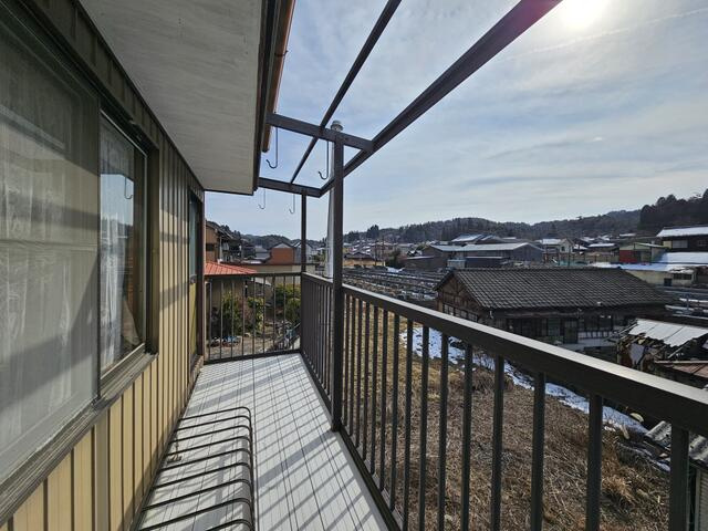 瑞浪市陶町猿爪の一戸建てのバルコニー