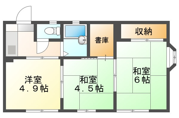 パークハイムふくいの間取り