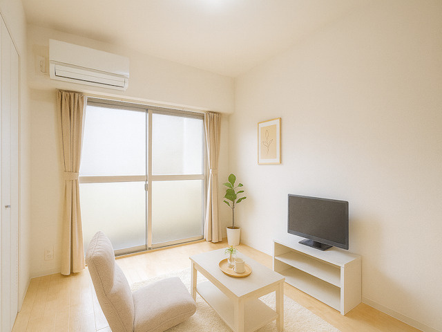 サンフークIIIの居間・リビング|CGで家具等を配置したもので家具等は含まれません。