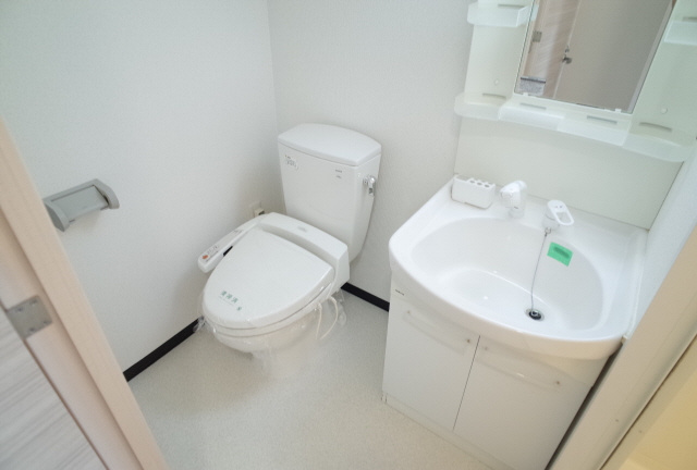 アクロス神戸住吉ステーションフロントの洗面所