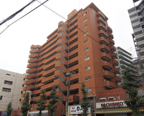 朝日江戸川橋マンションの外観