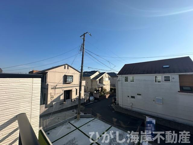 藤沢市鵠沼海岸６丁目　新築戸建　全2棟の展望|バルコニーからの眺望