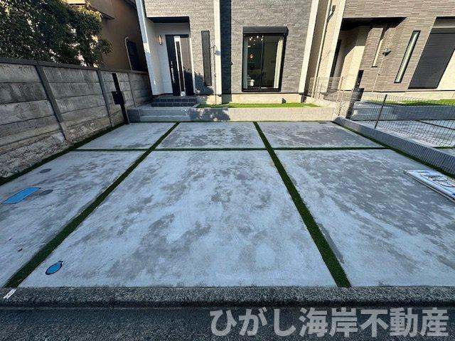 藤沢市鵠沼海岸６丁目　新築戸建　全2棟の駐車場|駐車スペース