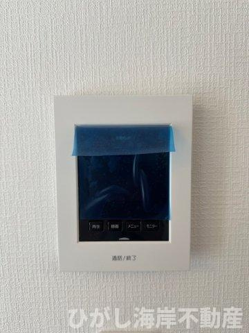 藤沢市鵠沼海岸６丁目　新築戸建　全2棟のセキュリティ|TVモニター付きインターフォン