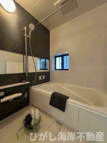 藤沢市鵠沼海岸６丁目　新築戸建　全2棟の浴室|1坪タイプ　ユニットバス