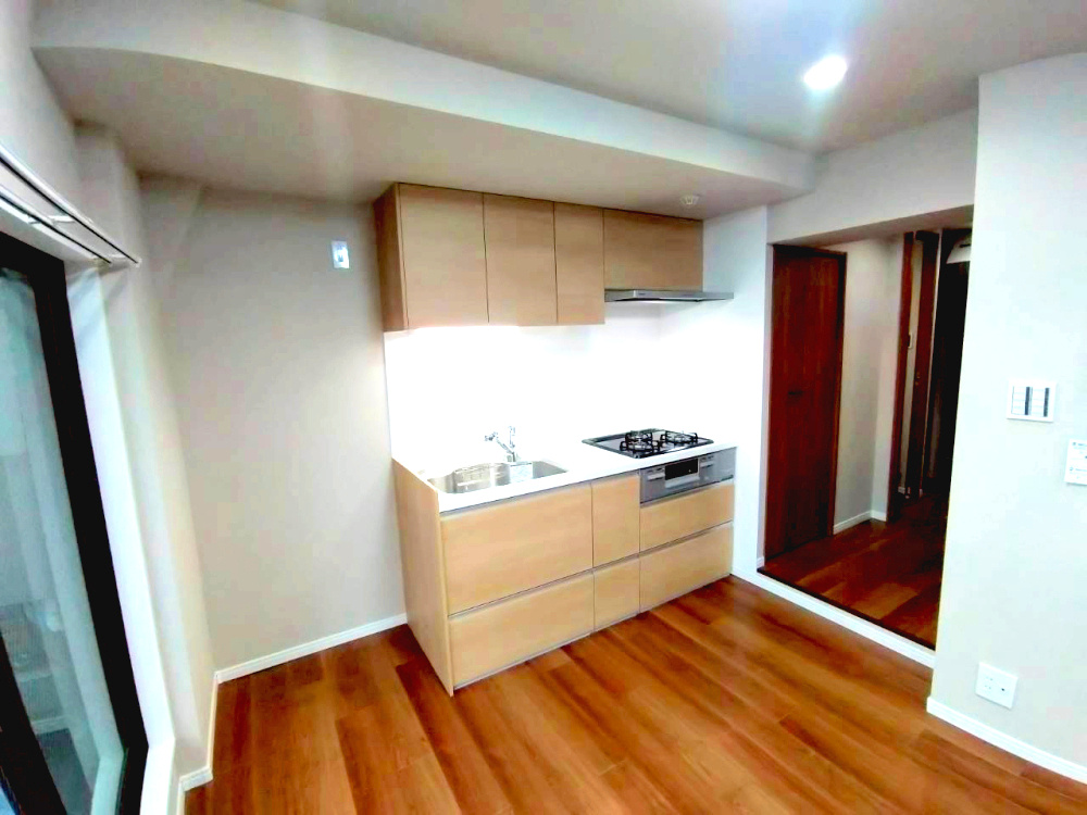 眺望良好!!コンパクトリノベマンション/駅近5分圏内/複数路線利用可のキッチン