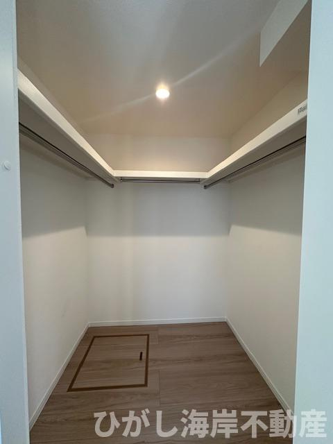 藤沢市片瀬山１丁目　新築戸建　全３棟の収納|ウォークインクローゼット