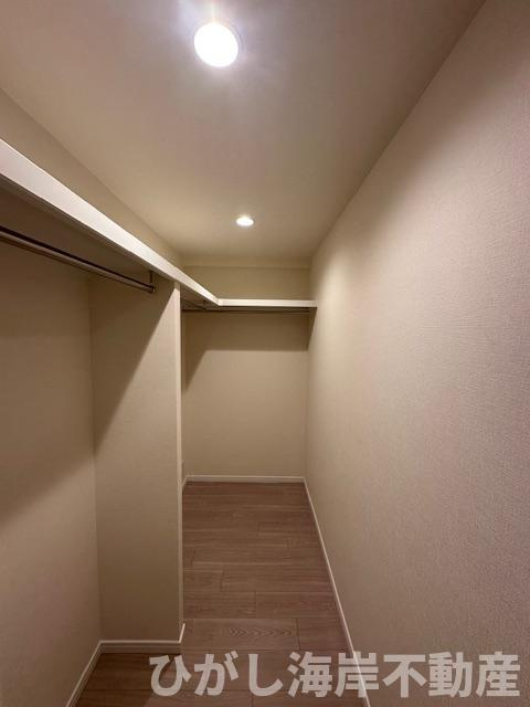 グランシティ湘南海岸Ⅱの収納|新規リフォーム完了！　ウォークインクローゼット