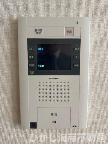 グランシティ湘南海岸Ⅱのセキュリティ|TVモニター付きインターフォン
