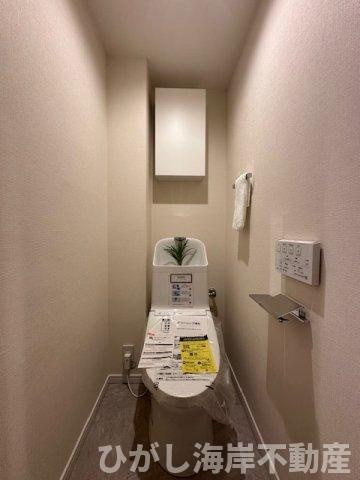 グランシティ湘南海岸Ⅱのトイレ|新規リフォーム完了！　洗浄機能付きお手洗い