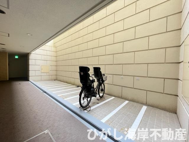 グランシティ湘南海岸Ⅱの駐輪場|敷地内駐輪場