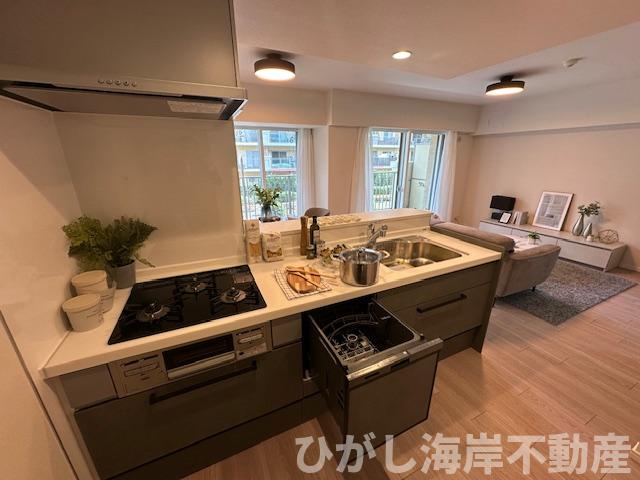 グランシティ湘南海岸Ⅱのキッチン|新規リフォーム完了！　キッチンスペース