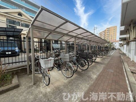 ハイマート辻堂の駐輪場|敷地内駐輪場