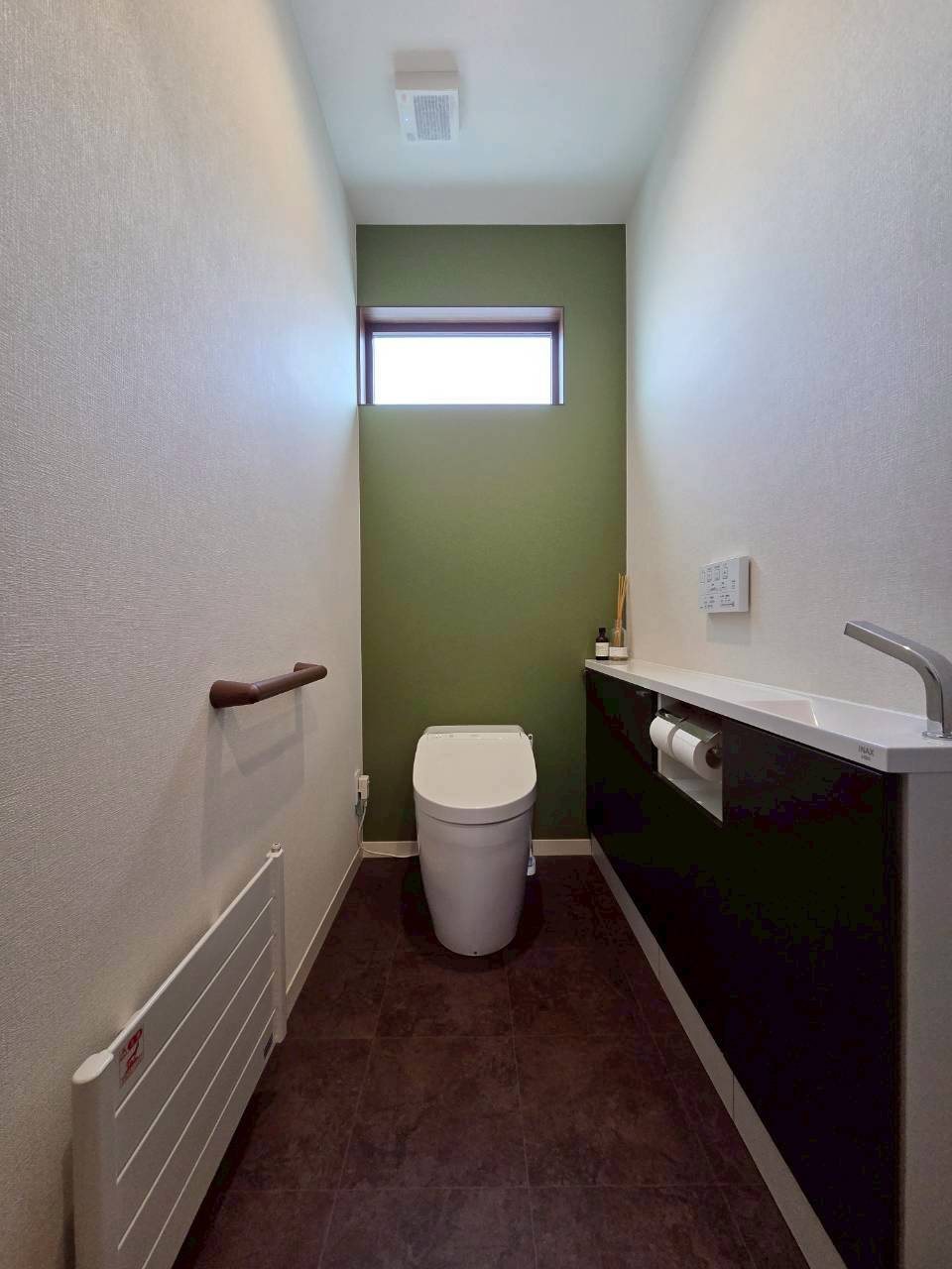 昭和中央3丁目ミサワホーム様施工　中古住宅のトイレ|1階