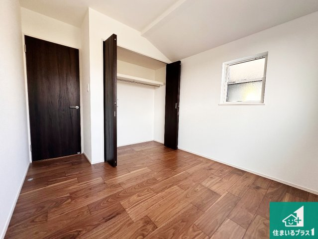 神戸市垂水区南多聞台　第9期　新築一戸建ての洋室|シンプルな洋室は、自分好みのインテリアが楽しめます♪ご家族とインテリアや家具を選びに行くのは新築購入時の醍醐味の一つです。ぜひお楽しみください♪