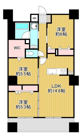 PJツリーネストの間取り