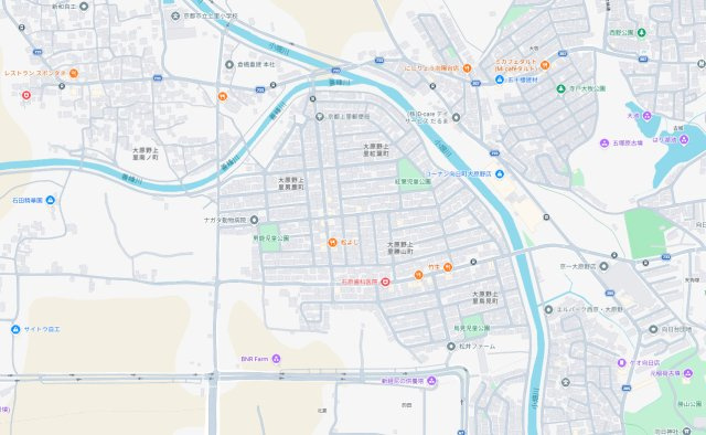 ★1(土)2(日)現地見学可能！★京都市西京区大原野上里男鹿町　ラスト1邸の地図