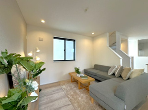 【居間・リビング】 | 新築当時撮影