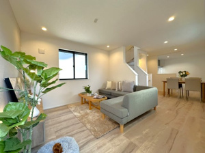 【居間・リビング】 | 新築当時撮影