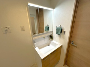 【独立洗面台】 | 新築当時撮影