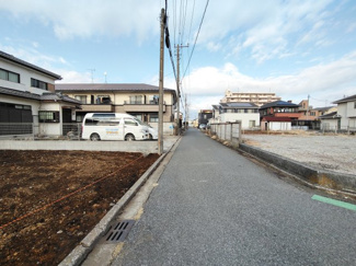 【前面道路含む現地写真】 | 千葉市稲毛区園生町　土地　稲毛駅