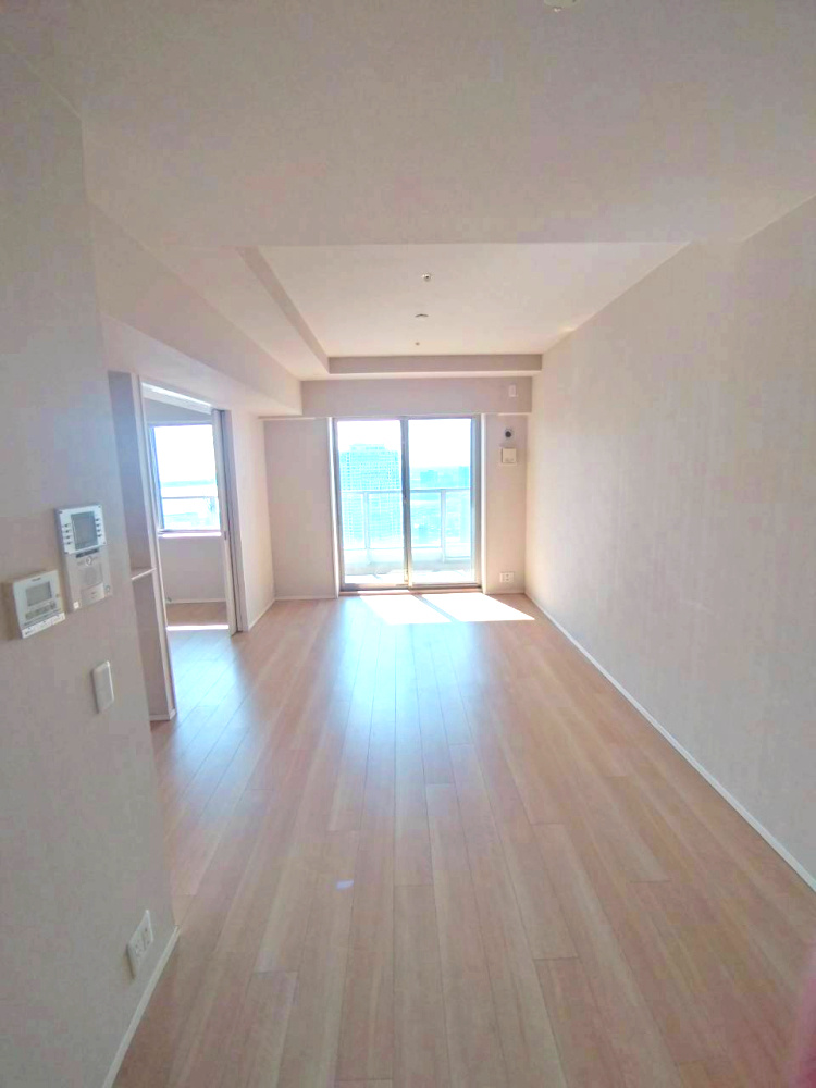 プラウドタワー東雲キャナルコートの居間・リビング