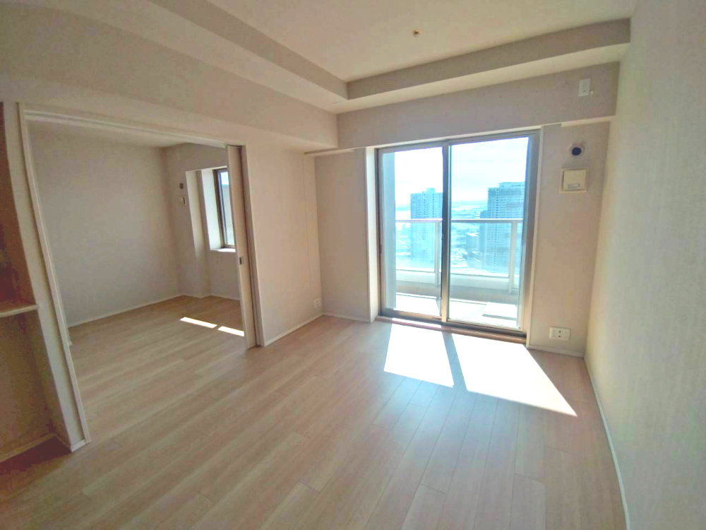 プラウドタワー東雲キャナルコートの居間・リビング