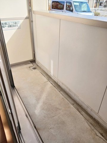 サンライズ伏見のバルコニー