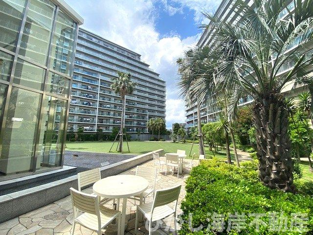 ライオンズ茅ヶ崎ザ・アイランズ2街区の中庭|中庭