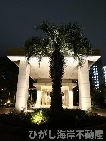 ライオンズ茅ヶ崎ザ・アイランズ2街区のその他共用部分|夜の共用部分