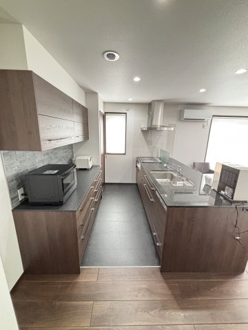 【全室床暖・蓄電・トリプルサッシ】高性能住宅 錦町4LDKのキッチン