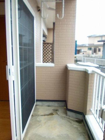 ファミリーのバルコニー