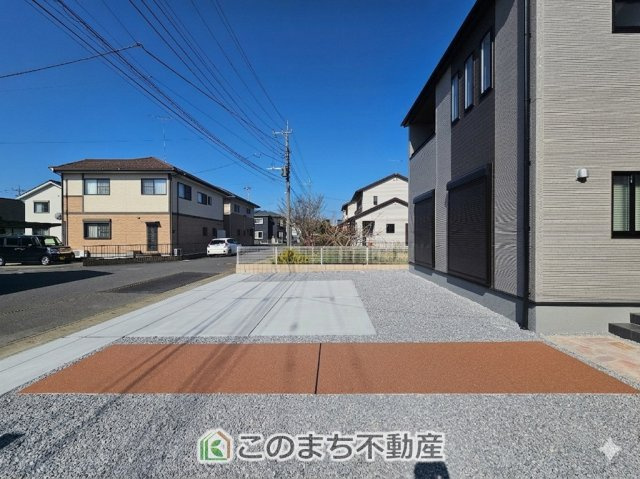LiveleGarden.S第9栃木岩舟町静の庭|大きなお庭でご家族や友人を招いてＢＢＱもできますね！お子様の水遊びにもぴったりです☆