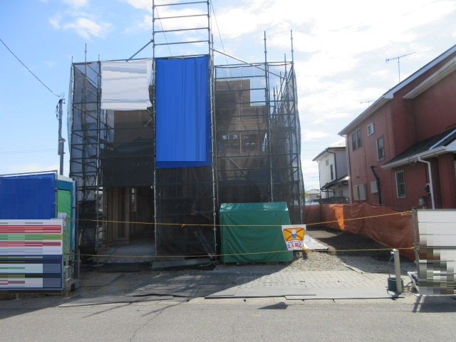 【仲介手数料無料】新築戸建　深谷市上柴町西1-22-31（全1棟）の前面道路含む現地写真