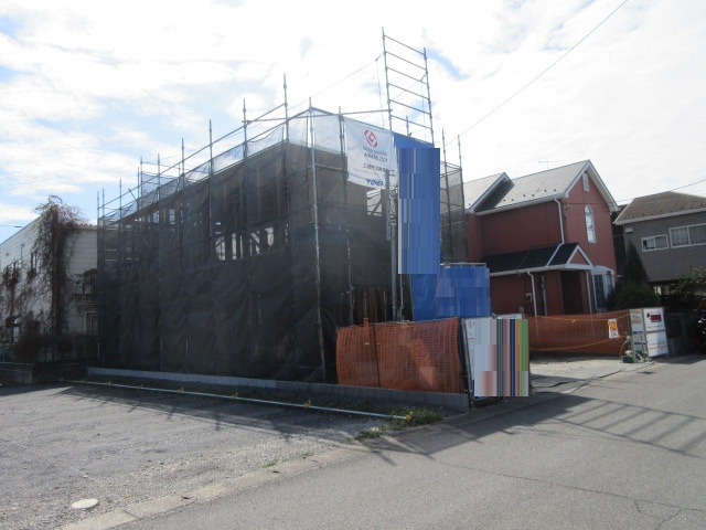 【仲介手数料無料】新築戸建　深谷市上柴町西1-22-31（全1棟）の前面道路含む現地写真