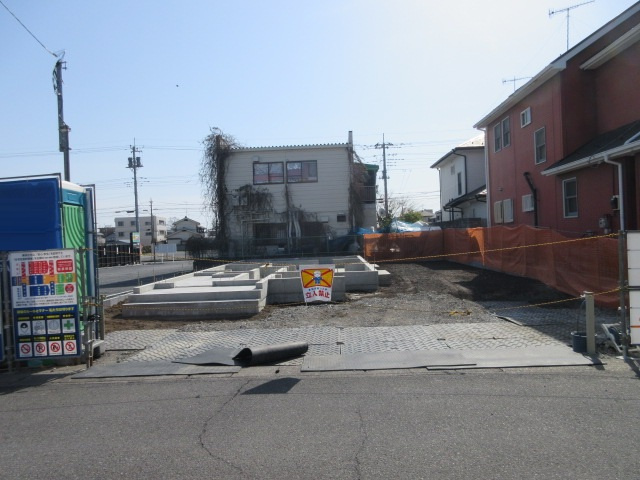 【仲介手数料無料】新築戸建　深谷市上柴町西1-22-31（全1棟）の前面道路含む現地写真