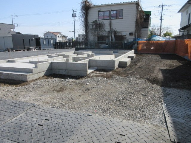 【仲介手数料無料】新築戸建　深谷市上柴町西1-22-31（全1棟）の前面道路含む現地写真