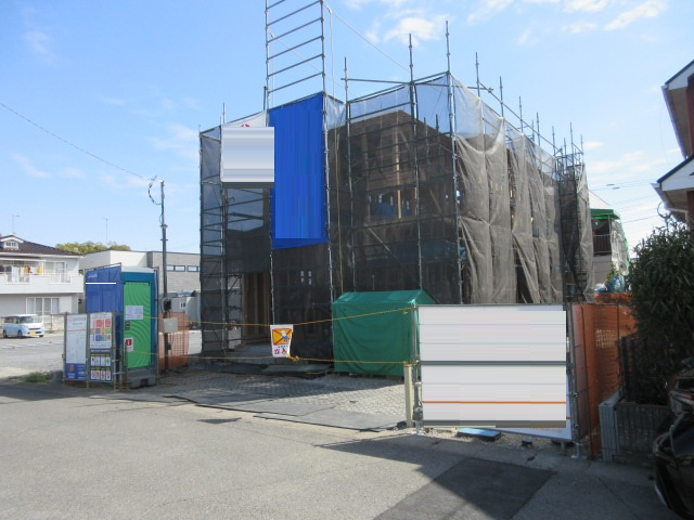 【仲介手数料無料】新築戸建　深谷市上柴町西1-22-31（全1棟）の前面道路含む現地写真